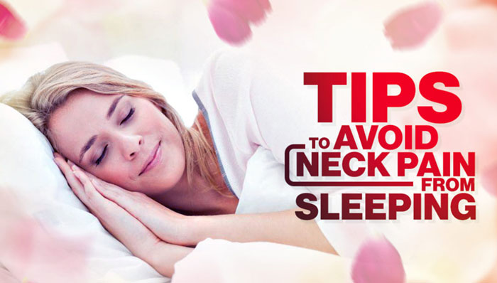 Tips to Avoid Neck Pain from Sleeping