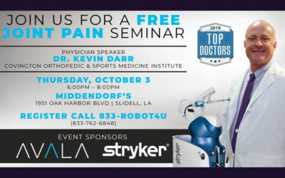 Join Us for a Free Joint Pain Seminar!